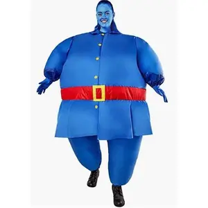 Violet Beauregarde - Blueberry - Willy Wonka - Inflatable Costume - One Size