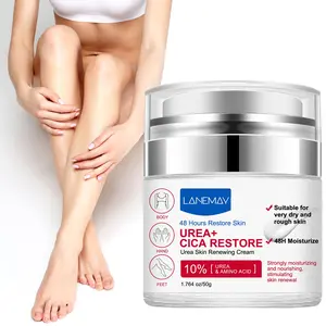 50g Urea Skin Regeneration Cream, 10% Urea and Mugwort Formula, 48-Hour Recovery and Moisturizing, for Very Dry Rough Body Hands Feet