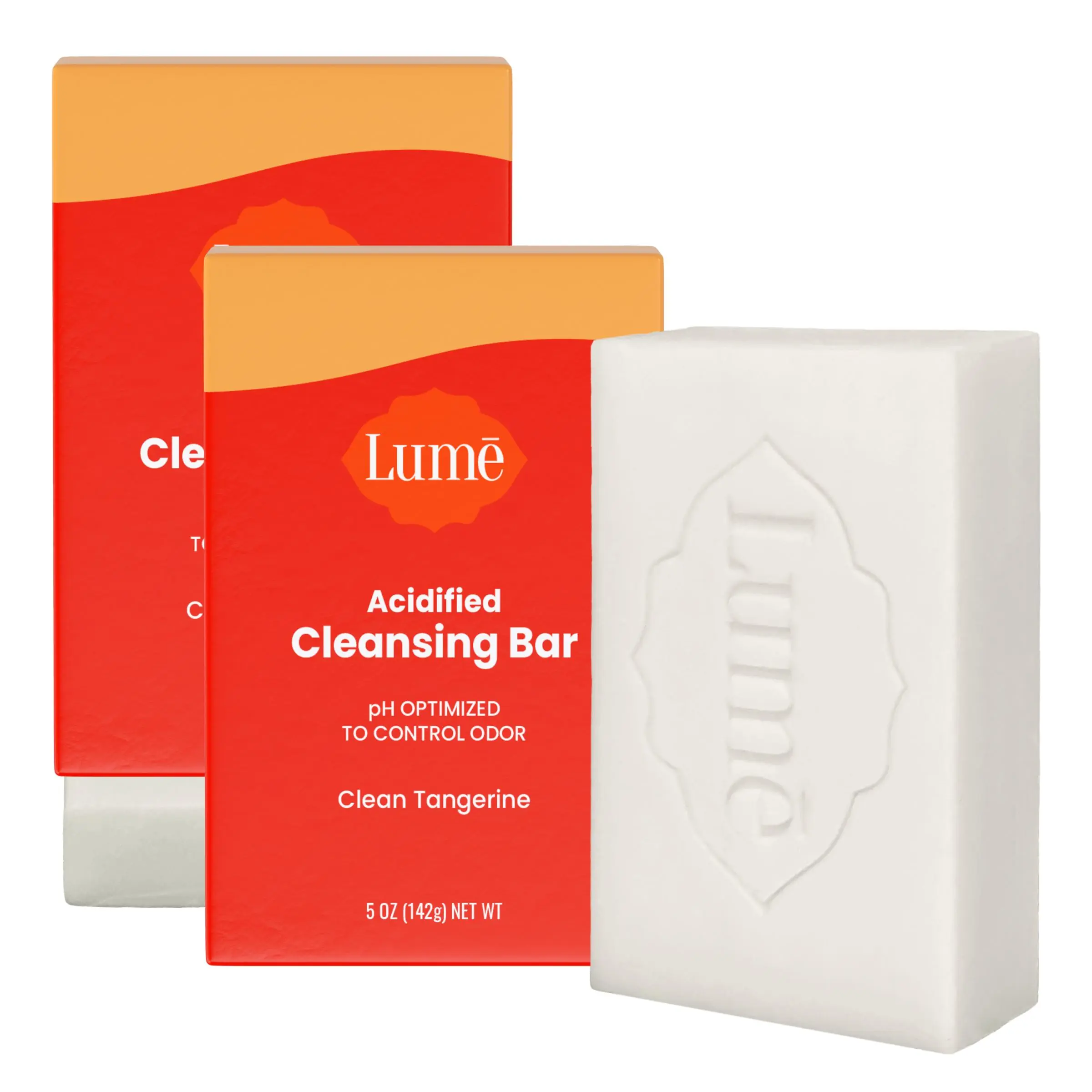 Clean Tangerine Cleansing Bar 2-Pack