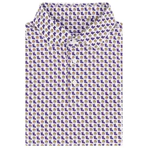 The LSU Bayou Bengals Men's Short Sleeve Collegiate Polo, Polo Golf 3D, Gif For Golfer