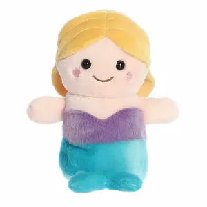 Palm Pals Adorable Serena Mermaid 5 inch Multicolor Mini Soft Plush Collectable Stuffed Animal