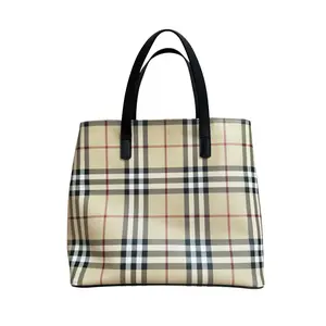 Pre-owned BURBERRY Tote Tote Bags Bags Bags Bags Bags nova check bag authentic with COA
