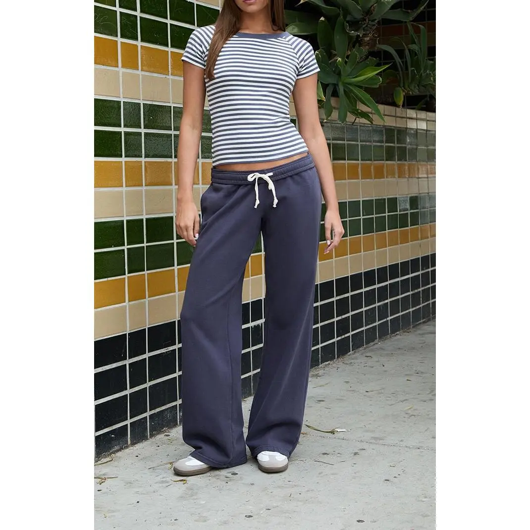 John Galt Women's Anastasia Tie Baggy Sweatpants