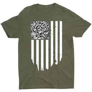 Funny QR President Trump Dance Code Shirt Trump Dancing Tee Unisex T-Shirt