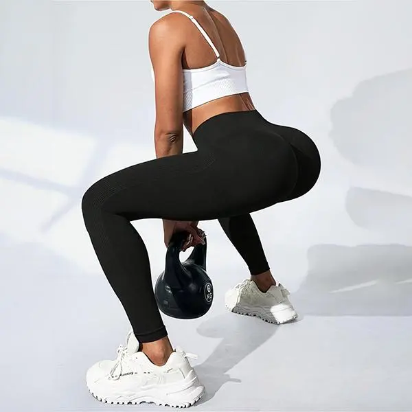 Women's Casual Slim-Fit Pants - High-Waist Tight PantsYoga Pants - Comfortable, Stretchy, Soft Long Pants,bootylifting--high waist sport