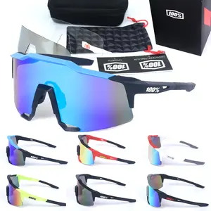 Oversized Shield Sport Sunglasses UV Protection Wraparound Cycling Glasses Lightweight Outdoor Running Riding Eyewear for Men Women