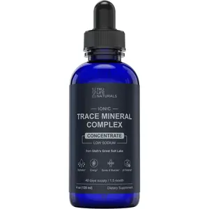 Trace Mineral Complex 4 Oz Ionic Minerals Supplement With Magnesium Potassium For Hydration Electrolyte Balance