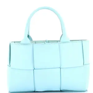 Pre-owned Bottega Veneta Leather Tote Bags REBAG Arco Tote Maxi Intrecciato Mini by Rebag