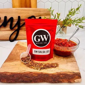 GW Spice Co. Dry Salsa Mix - A Flavor You Will Crave For. Make Homemade Salsa for Any Occasion. Dry mix works also works well on chicken, pork, and other meats!