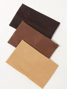 Solid Color Wide Hair Band (3pcs), Elastic Headband, Casual Simple Hair Accessories for Women & Girls, Minimalist Headwear Suitable for Thick Hair