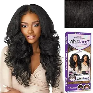 Sensationnel What lace 13x6 wigs - latisha synthetic wig cloud 9 with preplucked hairline hd lace - Whatlace Latisha