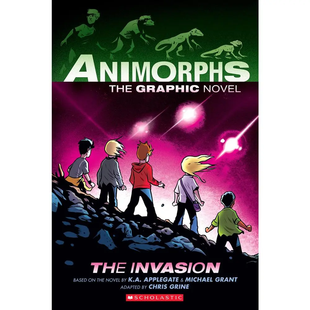 USED Book - The Invasion: A Graphic Novel (Animorphs #1) by Applegate, K. a. (Paperback) - english
