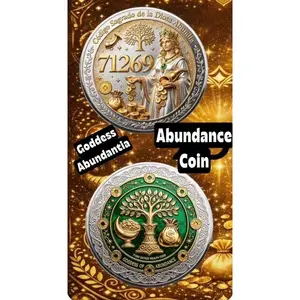 TikTok Live Mini-Reading + Sacred Abundantia Wealth Coin