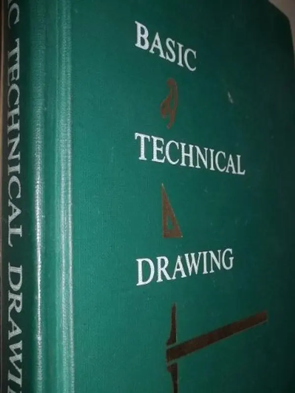 USED Book - Basic technical drawing by henry spencer (Hardcover) - english