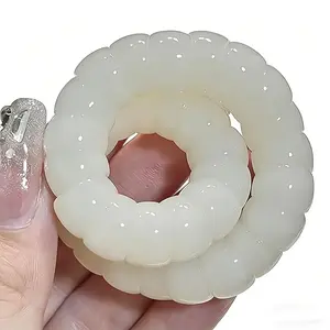 Pure white large intestine | Bodhi Beads Bracelet for Anxiety Relief Natural Wood Meditation Beads for Stress Yoga Prayer Beads Spiritual Jewelry Gift for Women Insomnia Relief Handmade Buddhist Mala Beads Spiritual Gift