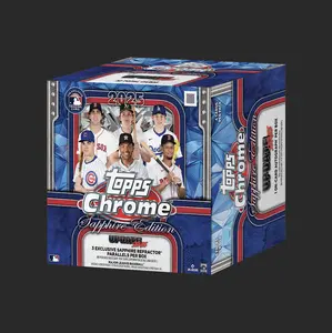 2025 Topps Chrome Baseball Update Series Sapphire Edition - Hobby Box