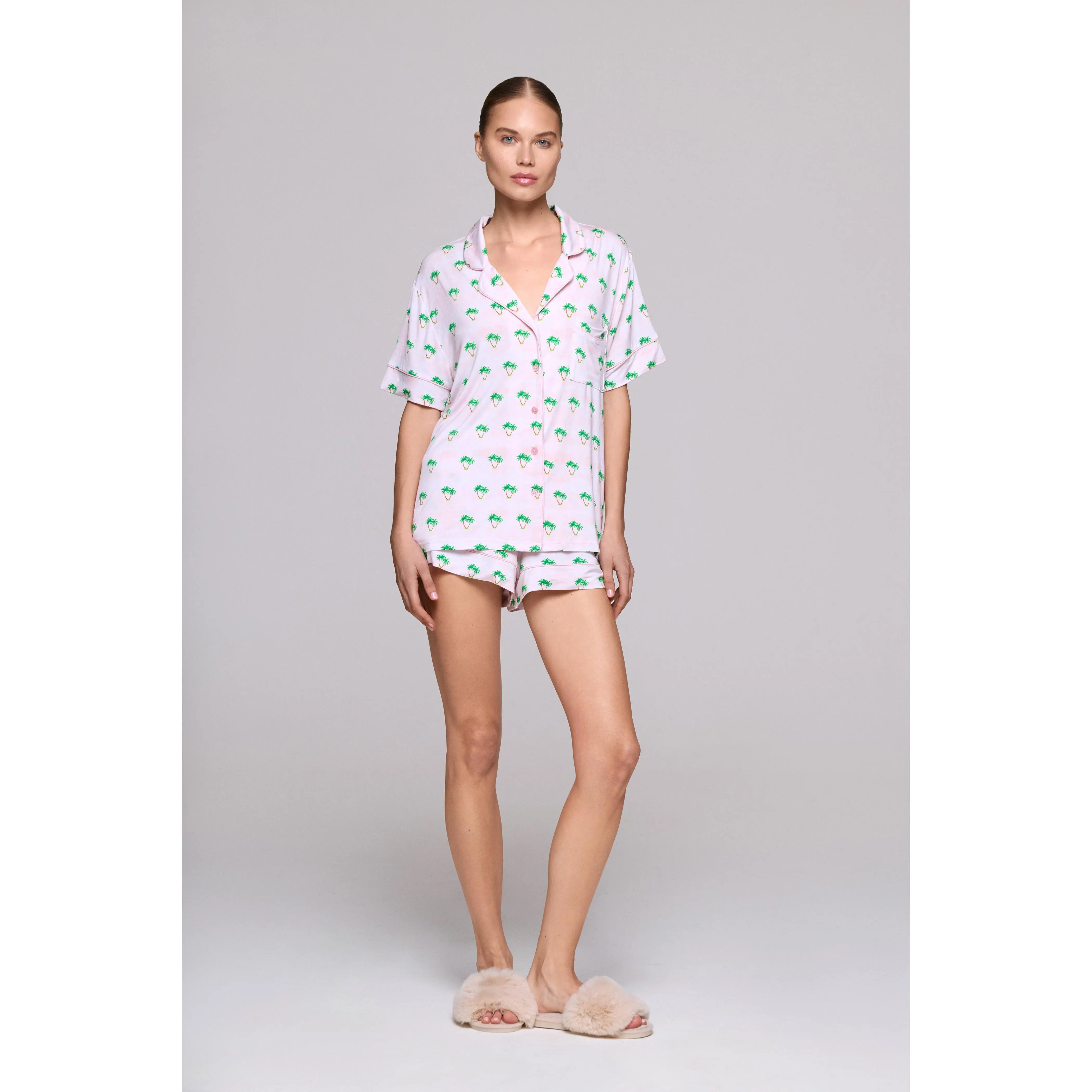 Palm Springs Sky Short Pajama Set