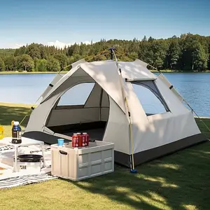 Multifunctional Pop-Up Beach Tent, Sunproof Waterproof Camping Shelter for Hiking, Picnics, Festivals & Outdoor Activities