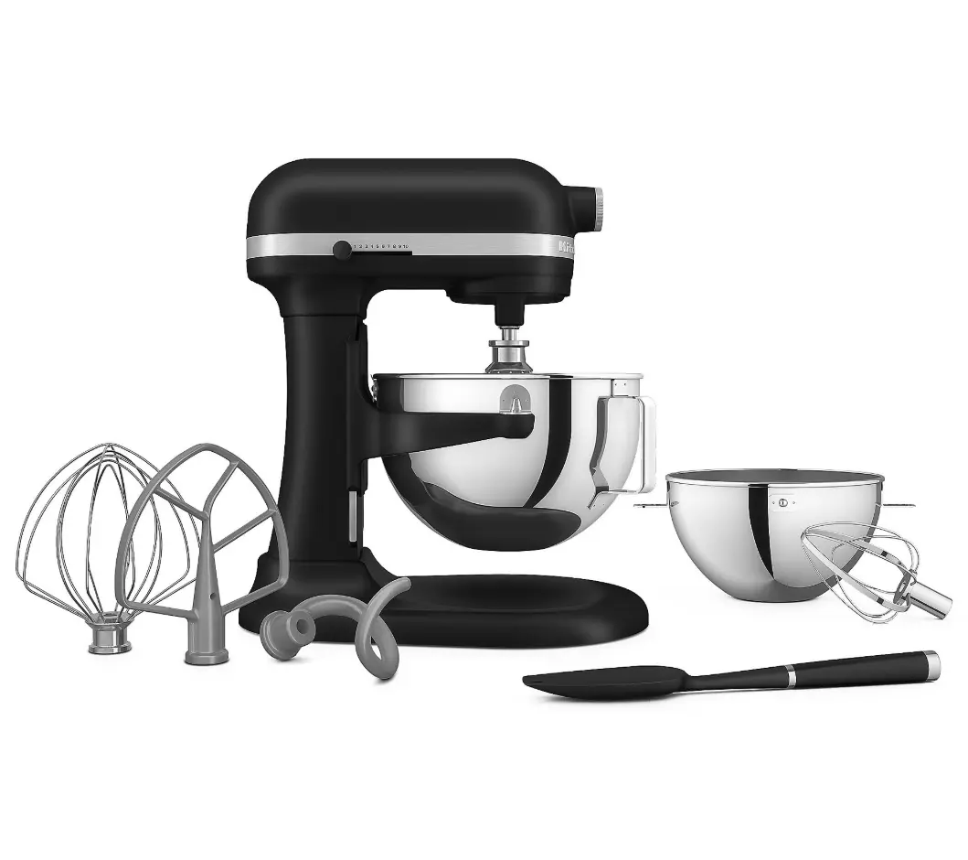 KitchenAid 5.5 Qt Stand Mixer, KitchenAid Bowl Lift Mixer, Electric Dough Mixer with Accessories