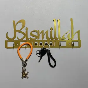 Letter Design Wall Mounted Hook, Metal Key Holder, Home Organizer for Bedroom Living Room, Wall Art Decor, Home Decor, Wall Mounted Hanger