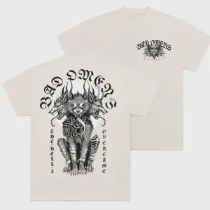 Bad Omen Band DYFL NA Tour Merch 2026 Shirt, Vintage Metalcore Concert Band Graphic Tee Rock Lover Graphic T-Shirt, Merch Rock Lover Gift