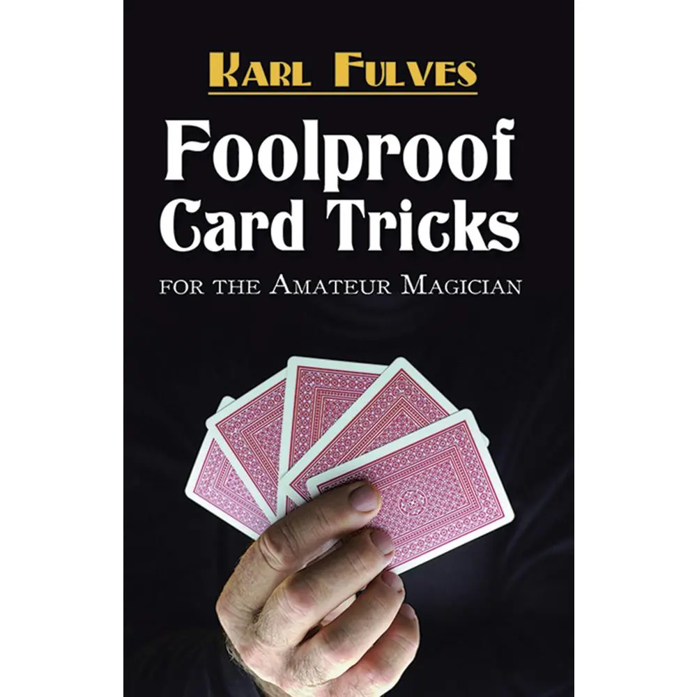 USED Book - Foolproof Card Tricks: For the Amateur Magician by Fulves, Karl (Paperback) - english