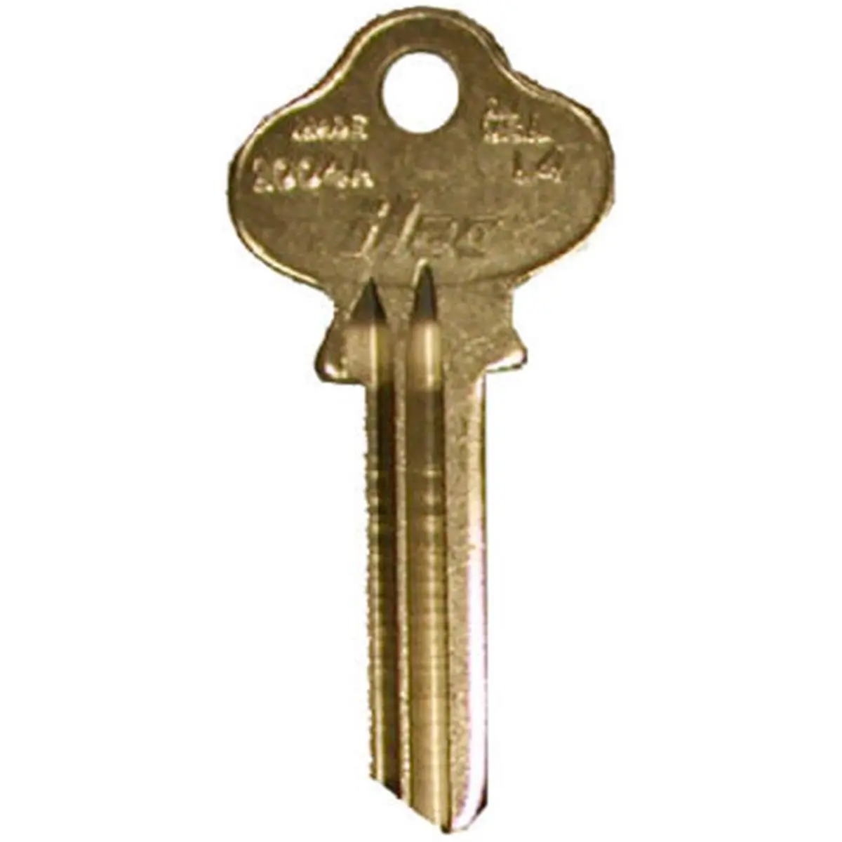 Kaba L1-1004 Key Blank, Equivalent to B308, for Lockwood Lockset, 2 x 1 x 0.1 in Size, 10-Pack Motorcycle Locks & Security Accessory