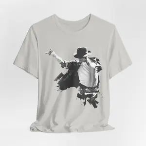[SALE UP TO 50%] King Of Pop Billie Jean Comfort Color T-Shirt, Thriller Inspired Vintage Music Graphic Tee, Retro MJ Unisex Outfit