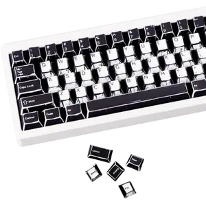 137 PBT Cartoon Artistic-Style Keycaps