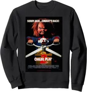 Chucky Child's Play 2 Guess Who's Back Poster Sweatshirt