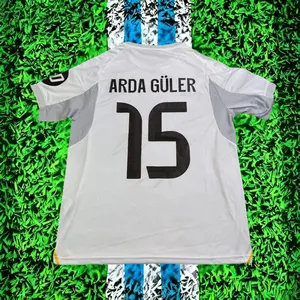 25-26 home white ARDA GULER No. 15 cool short-sleeved jersey