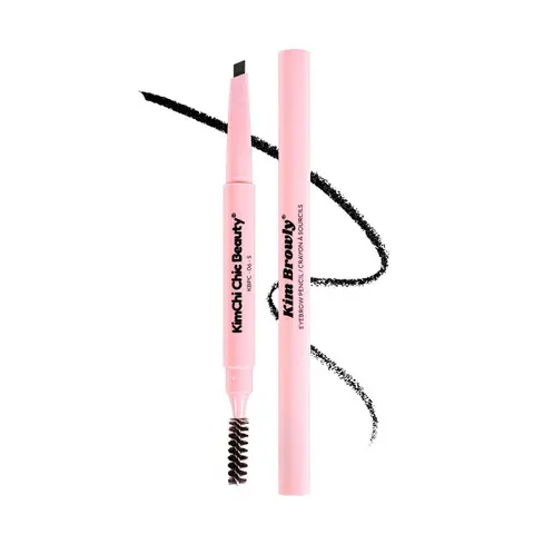 KimChi Chic Beauty KimBROWly Eyebrow Pencil - Tapered Tip, Built-in Spoolie