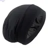 Female Adjustable Satin-Lined Hair Bonnet Hat - Haircare Heatless Curly Hair Protection, Breathable All-Seasons Decorative Sleep Bonnet Hats, Gentle Bedtime Wrap for Bundles