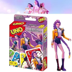 KPOP-UNO Card Family Fun Entertainment Board Game, Fun Playing Cards, Children's Toy Gift Box, UNO Card Game, Children's Birthday Gift