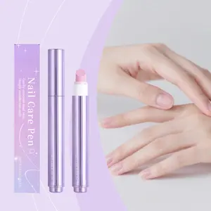 Nail Care Pen, Cuticle Pusher Nail Oil Pen, Treatment for Hangnails, Dry & Damaged Nails | Nail Cuticle Remover & Nourishing Essence Care Pen, Softens Cuticles, Brightens Nail Surface, Repairs & Maintains Nail Health