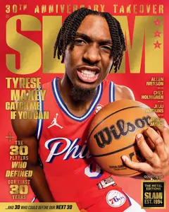 SLAM 248 - Tyrese Maxey Cover Poster Print - NO FRAME