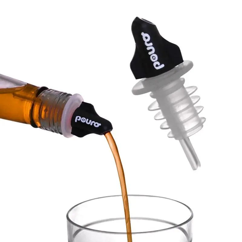 Pouro® Twist & Pour Fly-Proof Free-Flow Pour Spout, Kitchenware & Bar Utensil for Fruit Fly Prevention