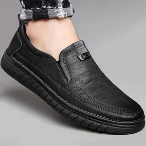Men'S Comfortable Soft-Soled Non-Slip Casual Loafers, Stylish And Versatile