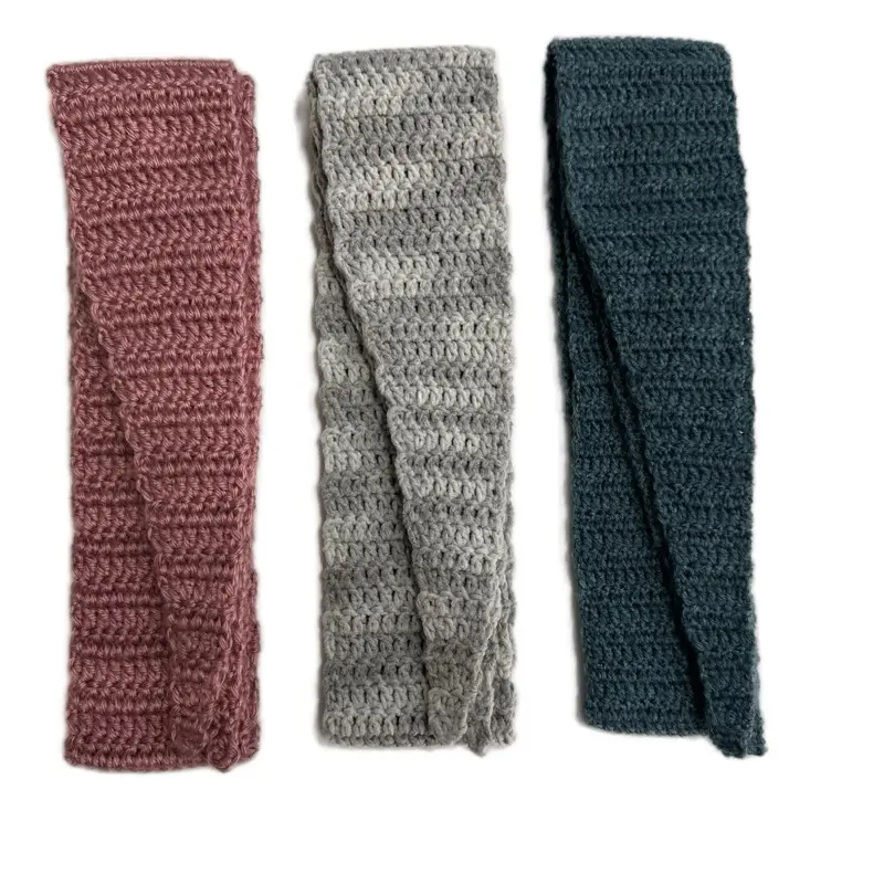 Crochet Skinny Scarf