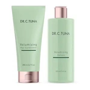 FARMASI DR. C TUNA VOLUMIZING BUNDLE: SHAMPOO & HAIR CONDITIONER GENUINE NEW!!!