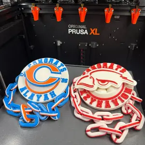 3d Printed SPINNING Graduation Rally Championship Chain Player of the Game I Custom I Sports MVP Baseball Football Cheer Wedding Concert