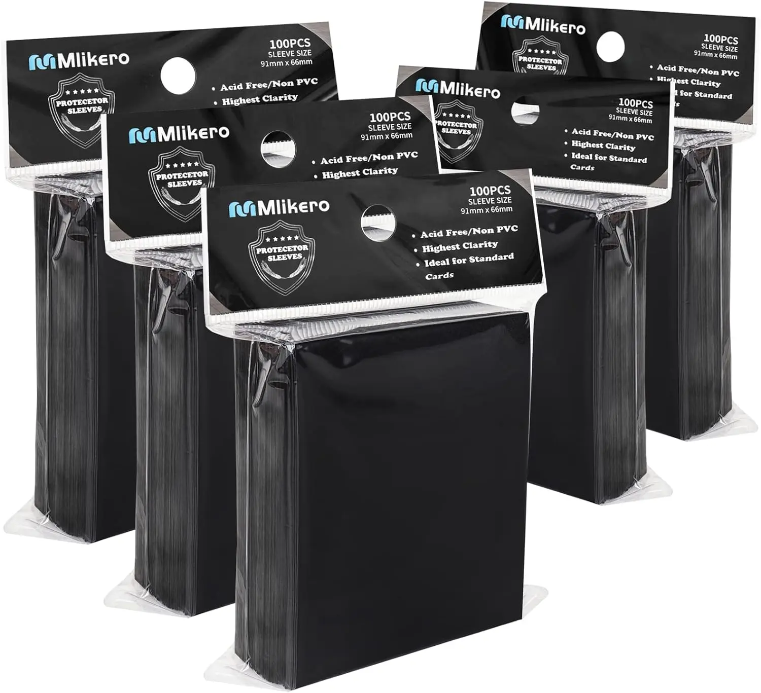 500 Counts Black Card Sleeves Toploaders for Trading Cards,Matte Card Sleeves Deck Card Protectors, Black Soft Sleeves Fit for MTG, Baseball Card,Sports Cards,Game Card - TikTok Shop 500 Counts Black Card Sleeves Toploaders for Trading Cards,Matte Card Sleeves Deck Card Protectors, Black Soft Sleeves Fit for MTG, Baseball Card,Sports Cards,Game Card - TikTok Shop