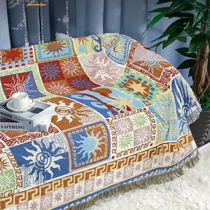 Outdoor Blanket, Portable Thickened Picnic Blanket, Bed Blanket, Sofa Throw, Camping Blanket, Beach Towel, Washable Warm Blanket for Courtyard, Garden, Tent, Tear-Resistant Leisure Blanket, Tablecloth, Tapestry, Background Cloth for Outdoor