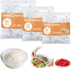 150 count Bowl Covers for Bread Proofing, Plastic Bowl Covers Elastic, for Sourdough Bread Proofing, Keep  , Shower Cap Hair Deep Conditioning, Dust