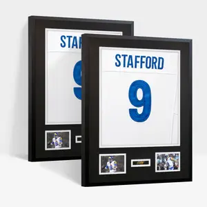 Professional Aluminum Jersey Display Frame - Ultimate Storage & Framing Box for Basketball, Football, Soccer, Baseball Jerseys. Perfect for Collection & Gifting.