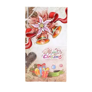 Beautiful Christmas 3D greeting card greeting message card holiday card