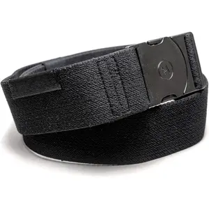 The  Unisex Adventure Belt, Heavy Duty Elastic Webbing, Non-Metal Travel Friendly Buckle