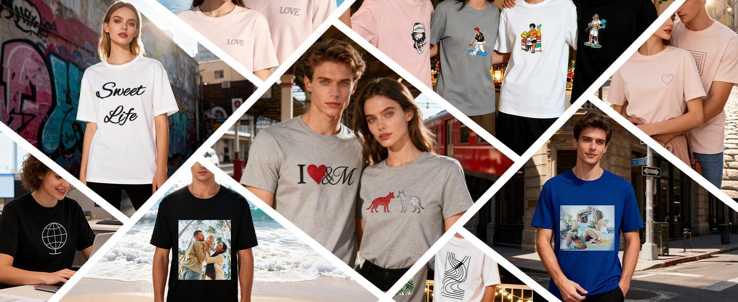 FEEGO Scarface Two Sides Graphic Tee - The World is Yours Design with Tony Montana Iconic Image Perfect for Movie Fans and Streetwear Enthusiasts Menswear Casual Crewneck Tshirt 100% Pure Cotton Y2K Streetwear Tee good  graphic  tees gifts for him