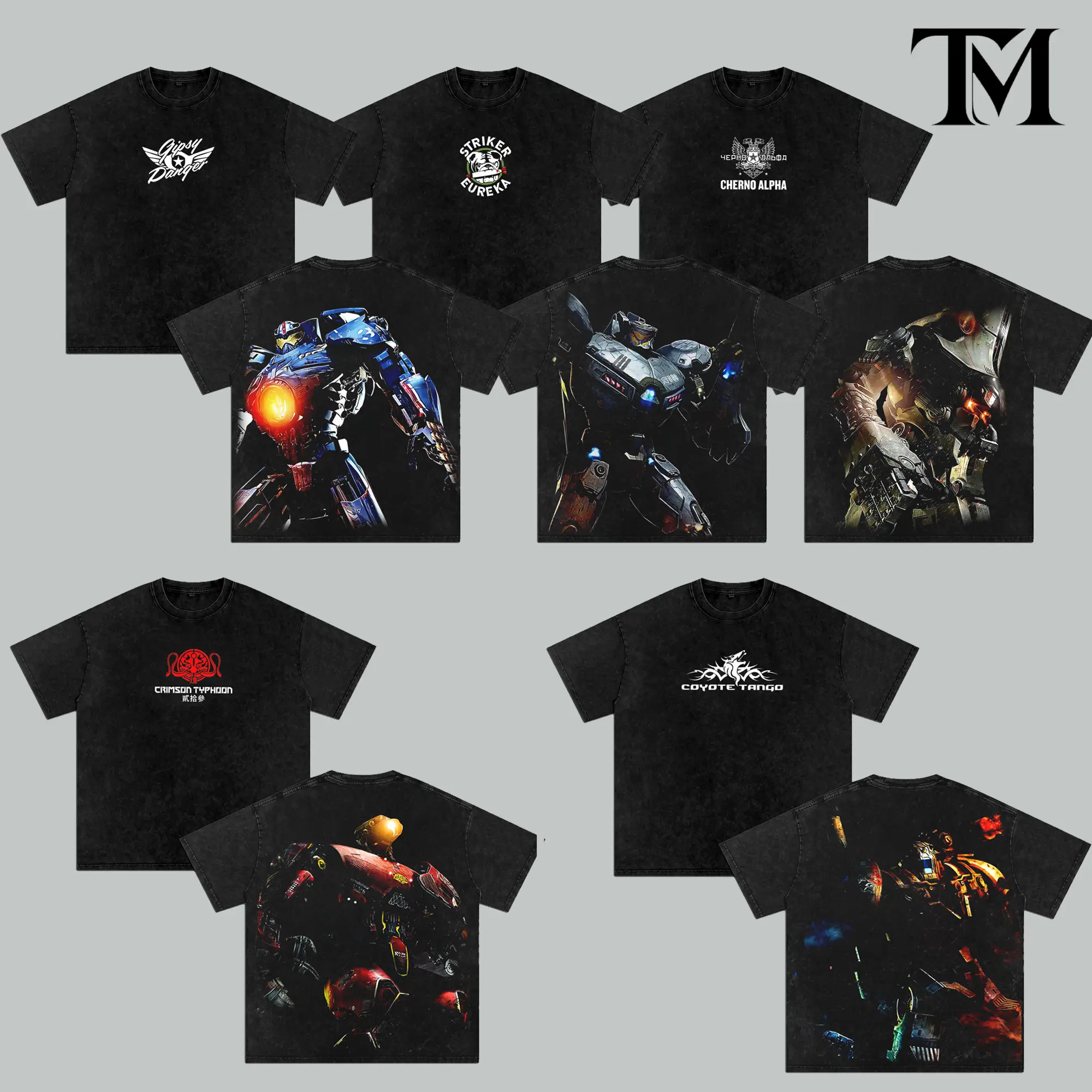 5 Design Pacific Rim Gipsy Danger Vintage Washed T-Shirt & Hoodie, Jaeger Mecha Graphic Tee, Heavyweight Cotton Sci Fi Streetwear, Kaiju Battle Fan Merch, Oversized Unisex Apparel, Gift For Movie Fans