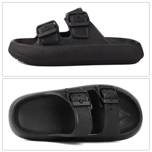 Adjustable buckle Cloud Slides Slip On SandalsYouth Shower Flip Flops Beach Pool Shoes EVA Summer Slippers Footwear Boy